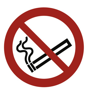 rauchen verboten symbol schild